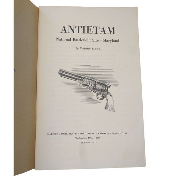 Antietam National Battlefield Site Booklet 1961 Civil War Maryland F Tilberg. - Picture 2 of 16